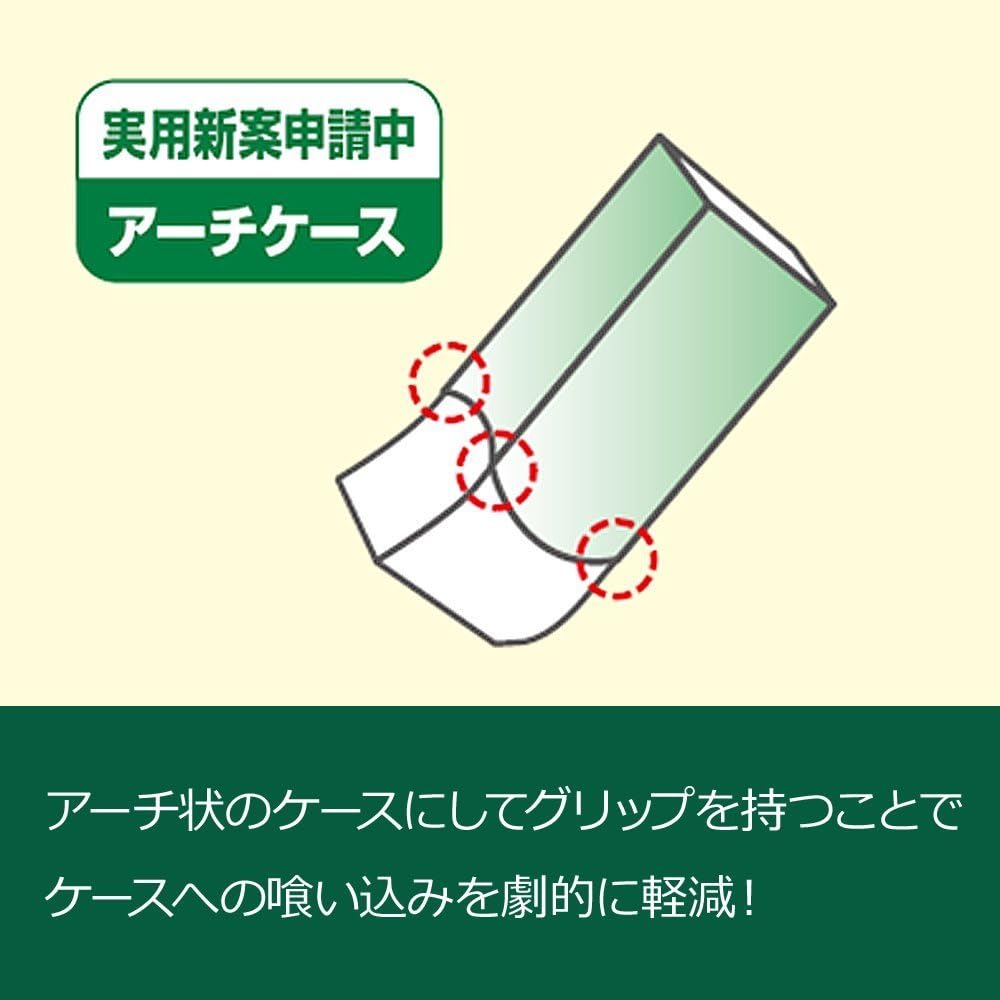 Sakura Arch Evolutional Foam Erasers, 5-Pack, White (Japan Imported)