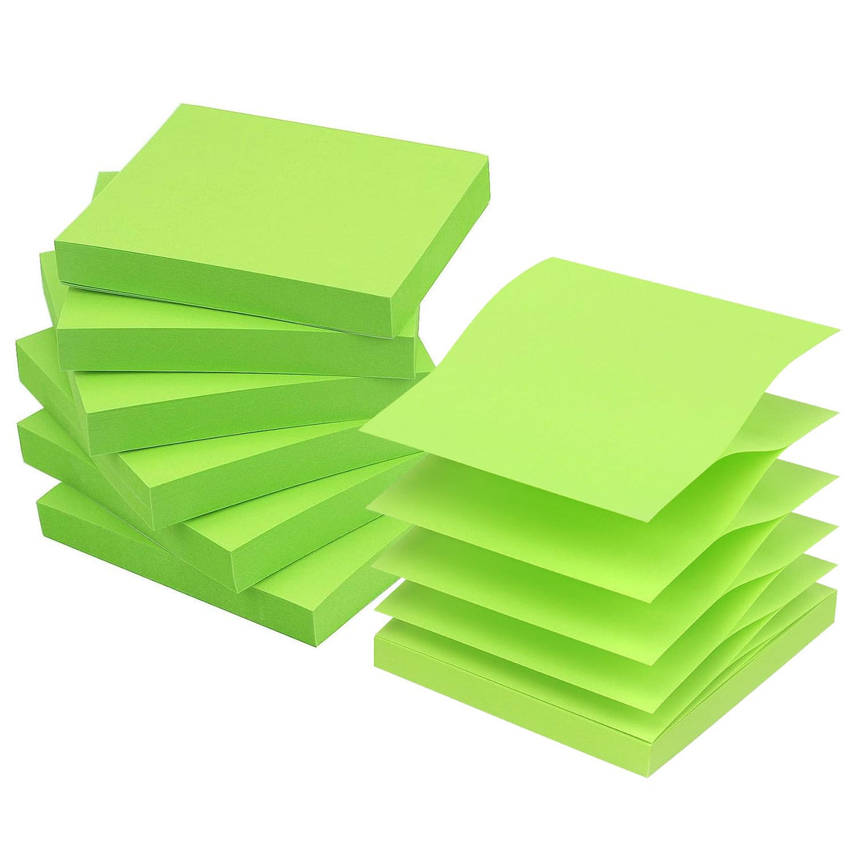 Early Buy Pop Up Sticky Notes 3x3, 6 Pads, 6 Pastel Color, 100 Sheets/Pad