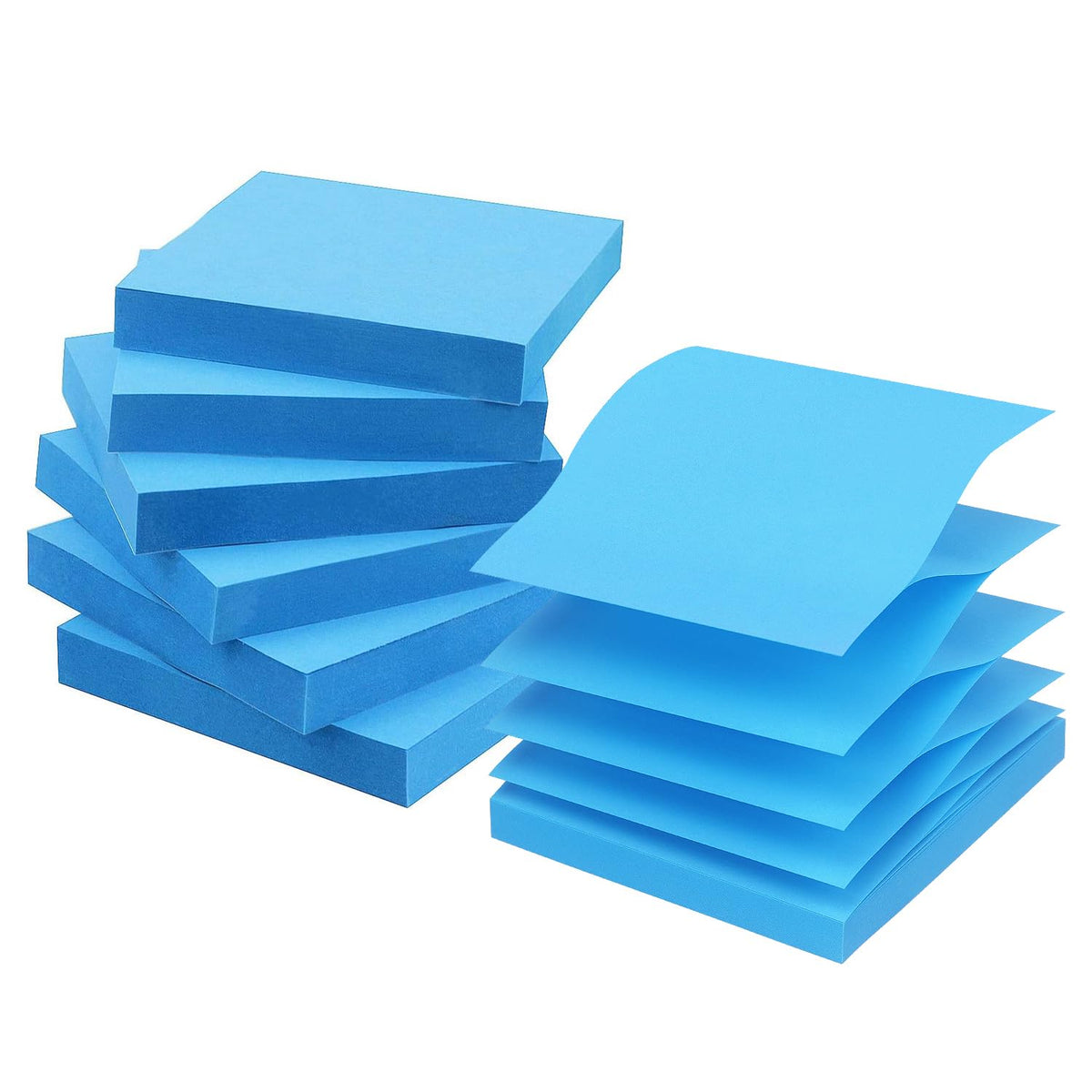 Early Buy Pop Up Sticky Notes 3x3, 6 Pads, 6 Pastel Color, 100 Sheets/Pad