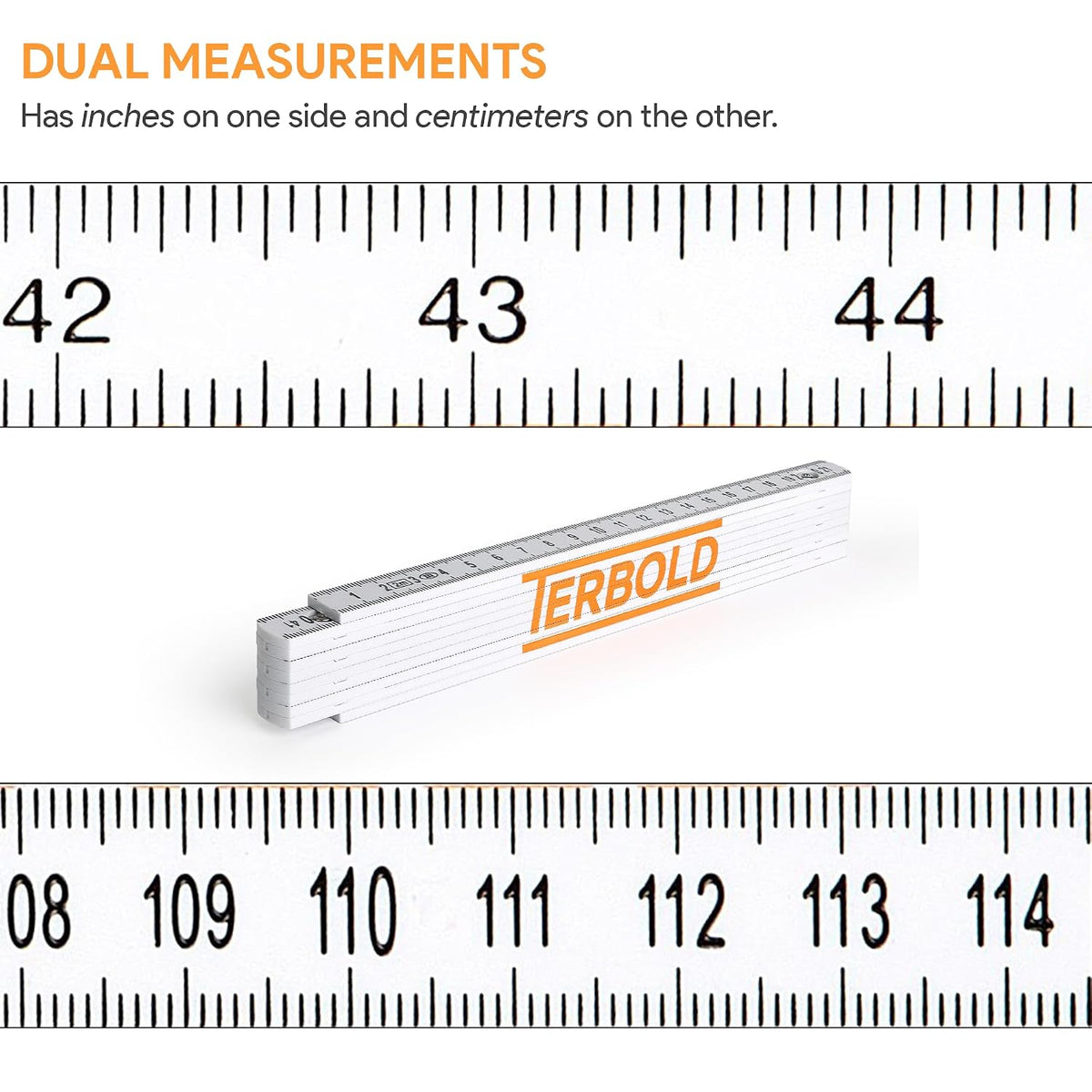 2pk Folding Ruler Yard Stick