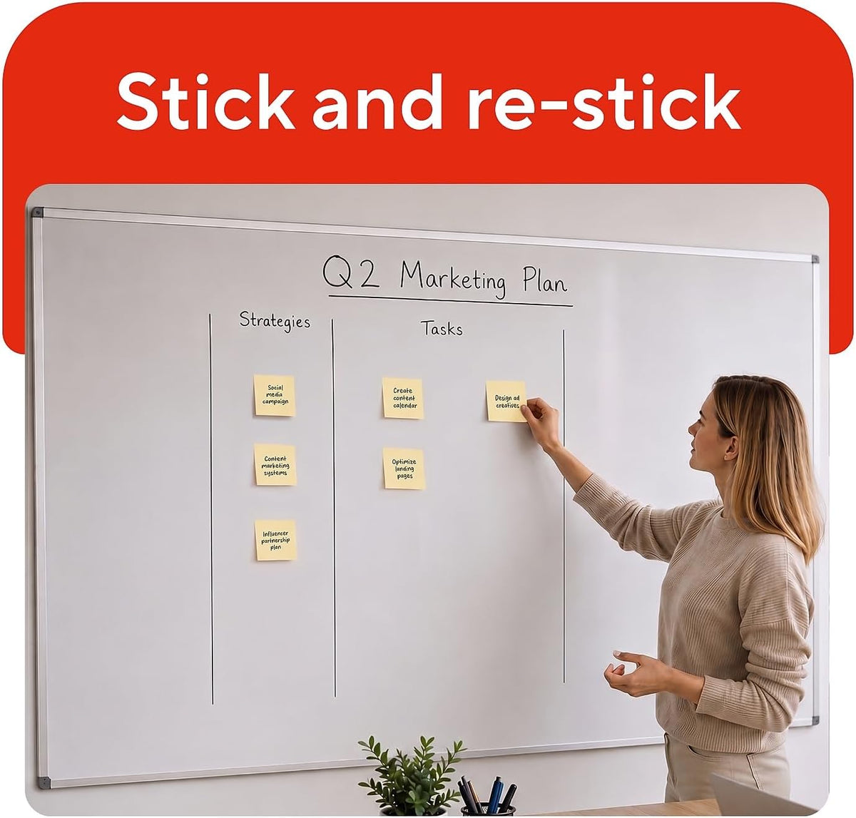 Staples Sticky Notes, 3x3 Inch, Assorted Colors, 3600 Sheets
