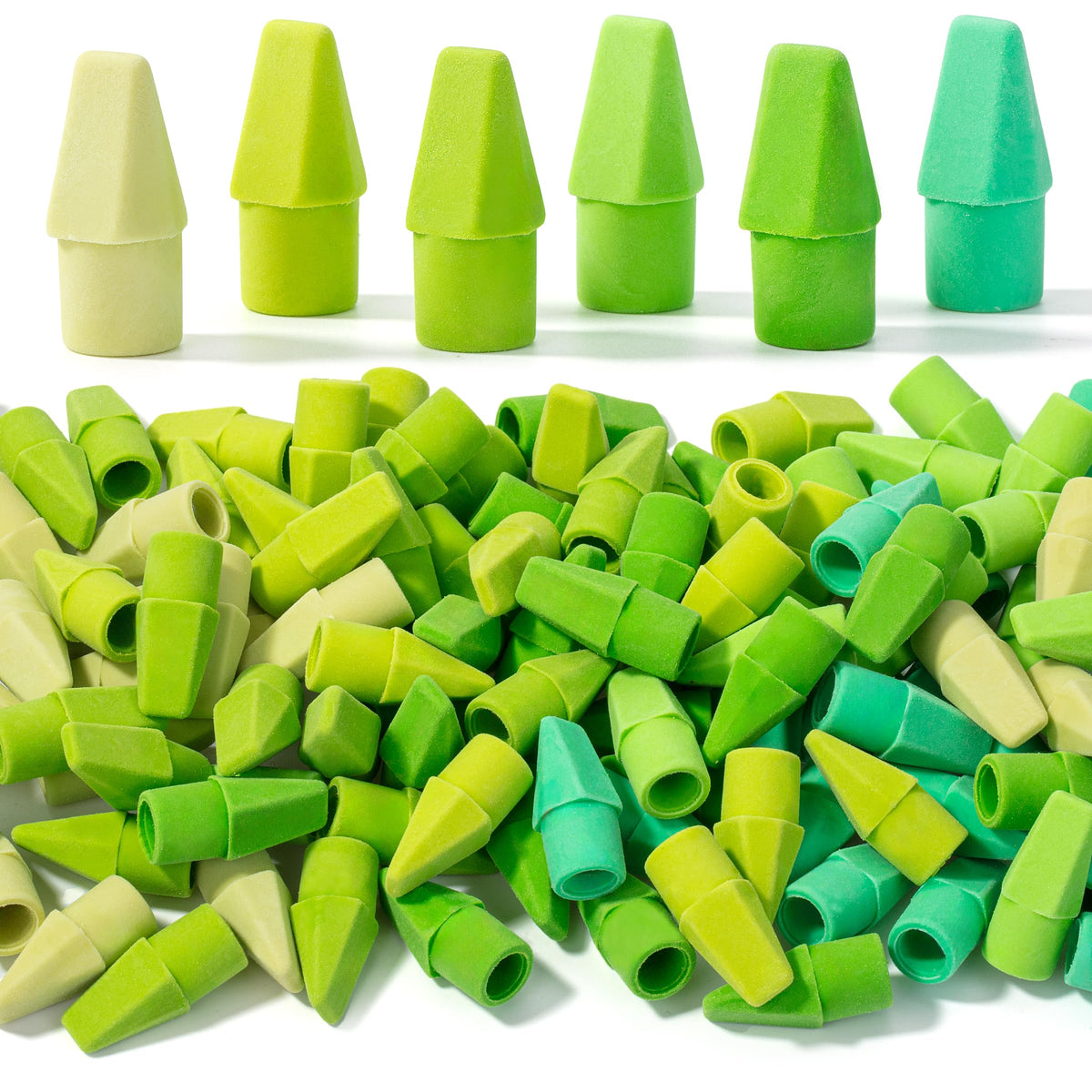 Mr. Pen- Pencil Top Erasers, 120 Pack, Latex-Free, No-Smudge