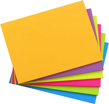 SIMONA Sticky Notes 2x2 Inch, Sticky Pads 6 Colors 12 Pads 1200 Sheets