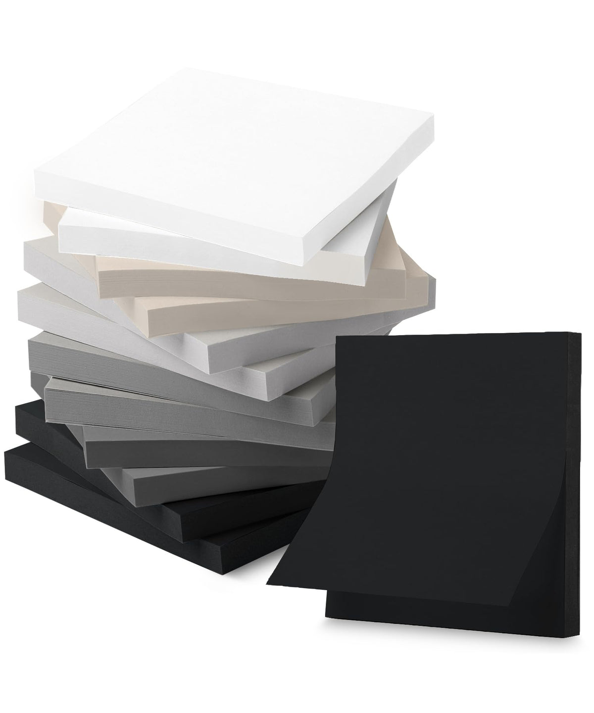 Mr. Pen- Sticky Notes, 3"x3", 12 Pads, 600 Sheets, Colorful