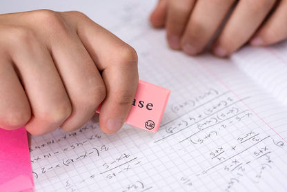 Pink Erasers, 120 Count Rectangular Eraser Bulk Pack, Latex Free Pink Pearl Erasers for School Supplies, Art and Office