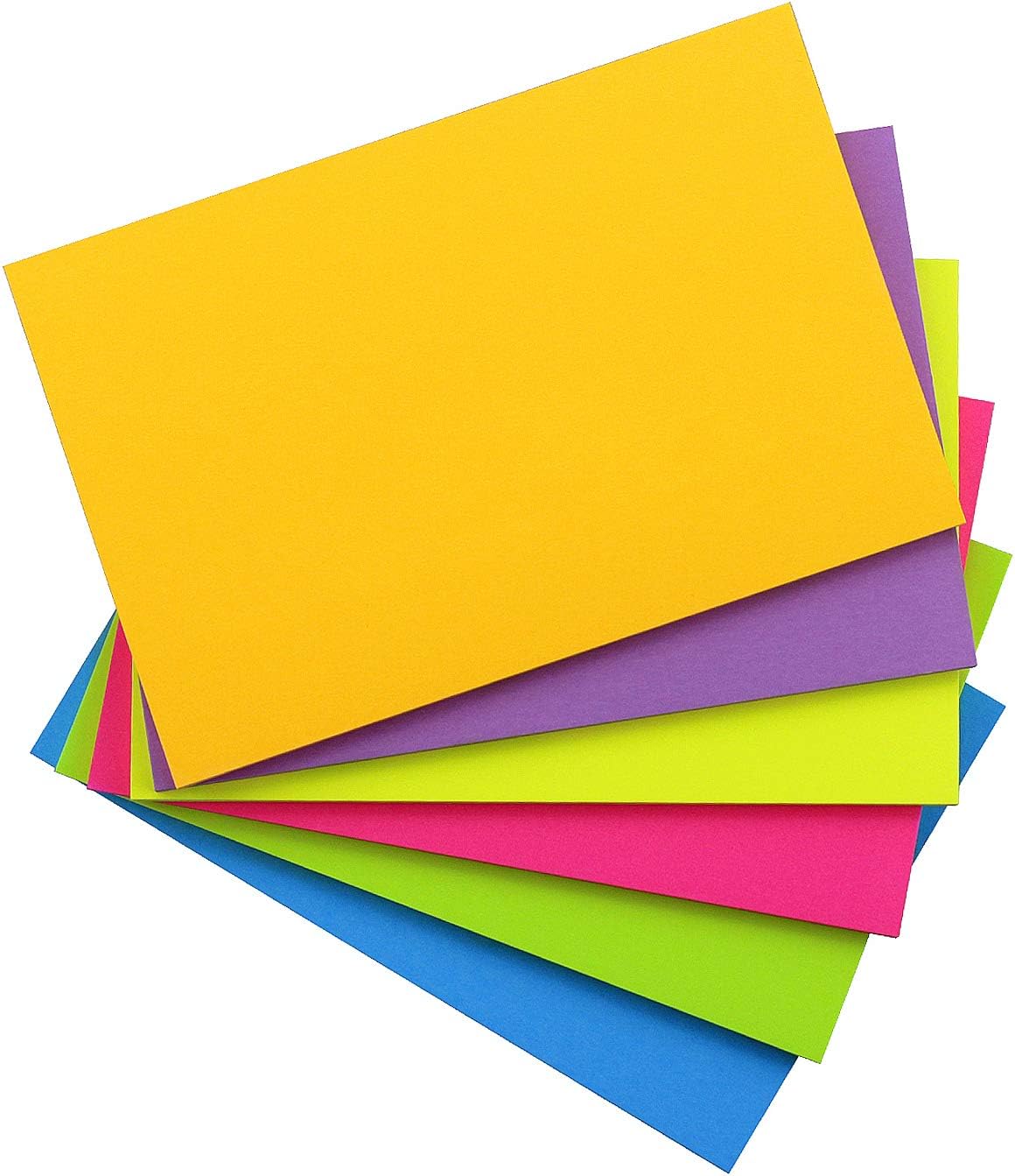 SIMONA Sticky Notes 2x2 Inch, Sticky Pads 6 Colors 12 Pads 1200 Sheets