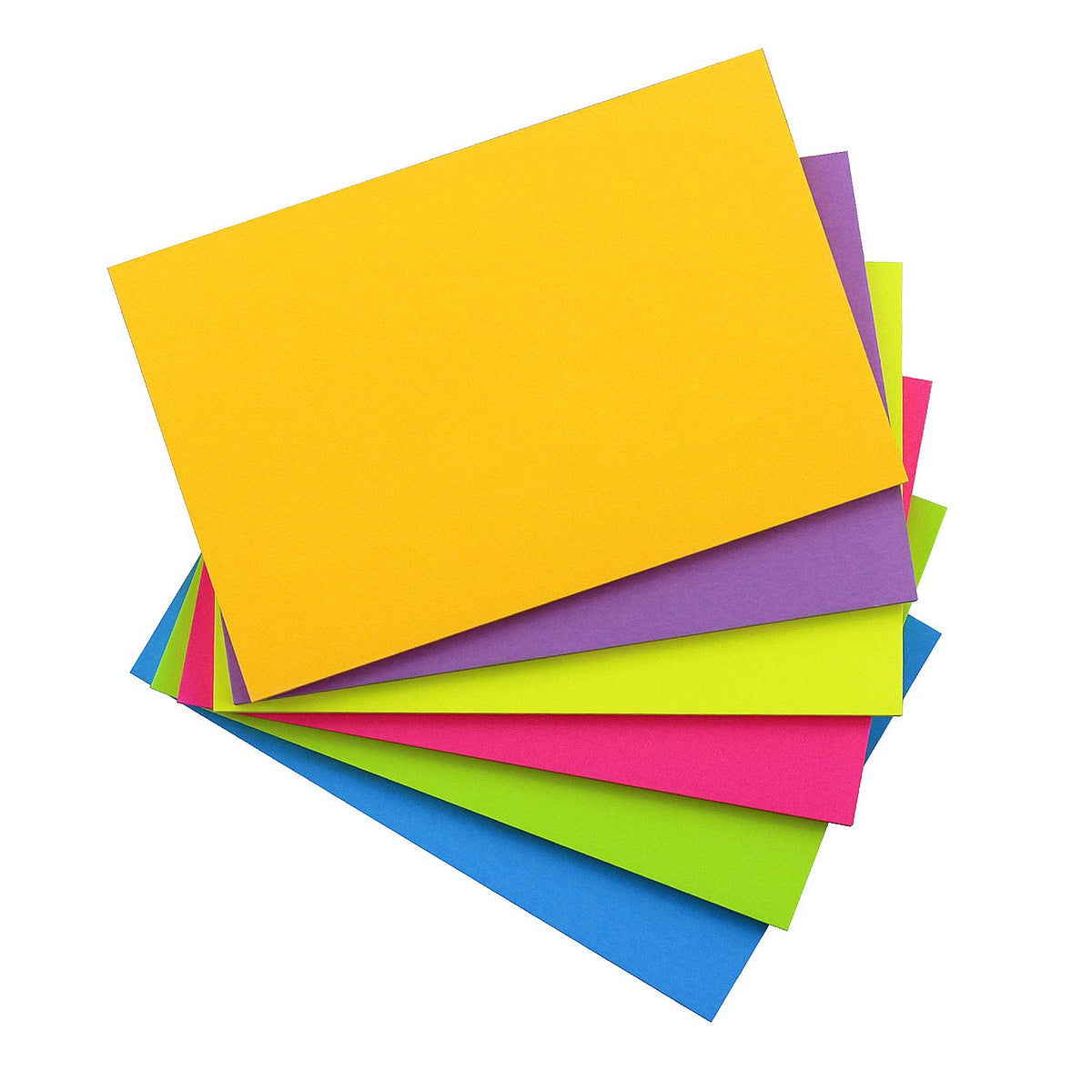 SIMONA Sticky Notes 2x2 Inch, Sticky Pads 6 Colors 12 Pads 1200 Sheets
