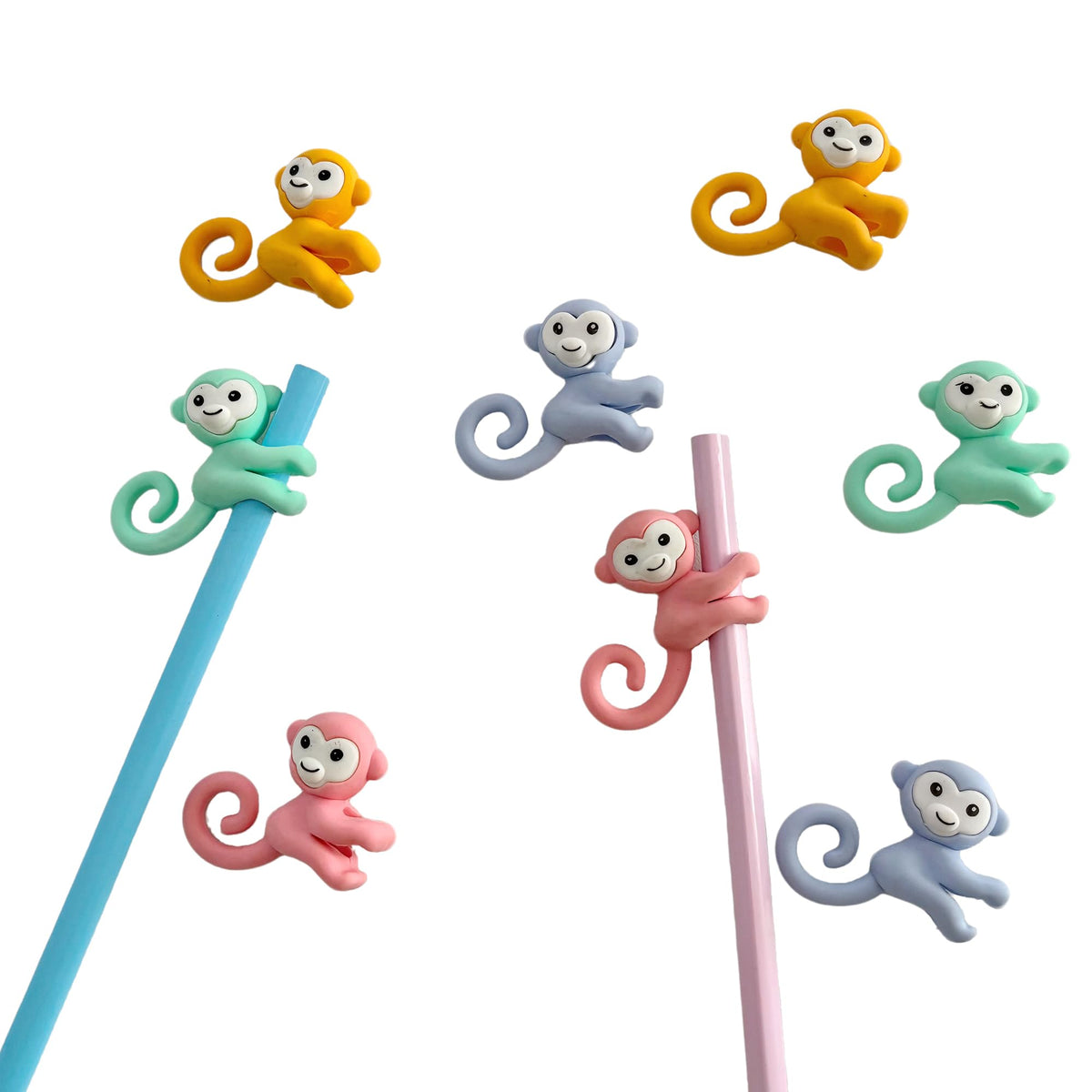 23PCS Big Fun Cute Animal Fruit Pencil Erasers for Kids Bulk