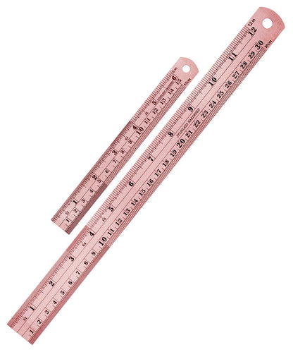Mr. Pen- Metal Straight Edge Ruler, 3 pcs, 6", 12", 16"
