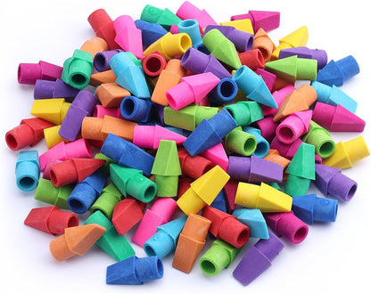 ZZTX 120 Pack Pencil Top Erasers 10 Assorted Colors
