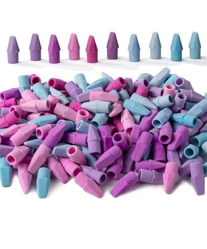 Mr. Pen- Pencil Top Erasers, 120 Pack, Latex-Free, No-Smudge