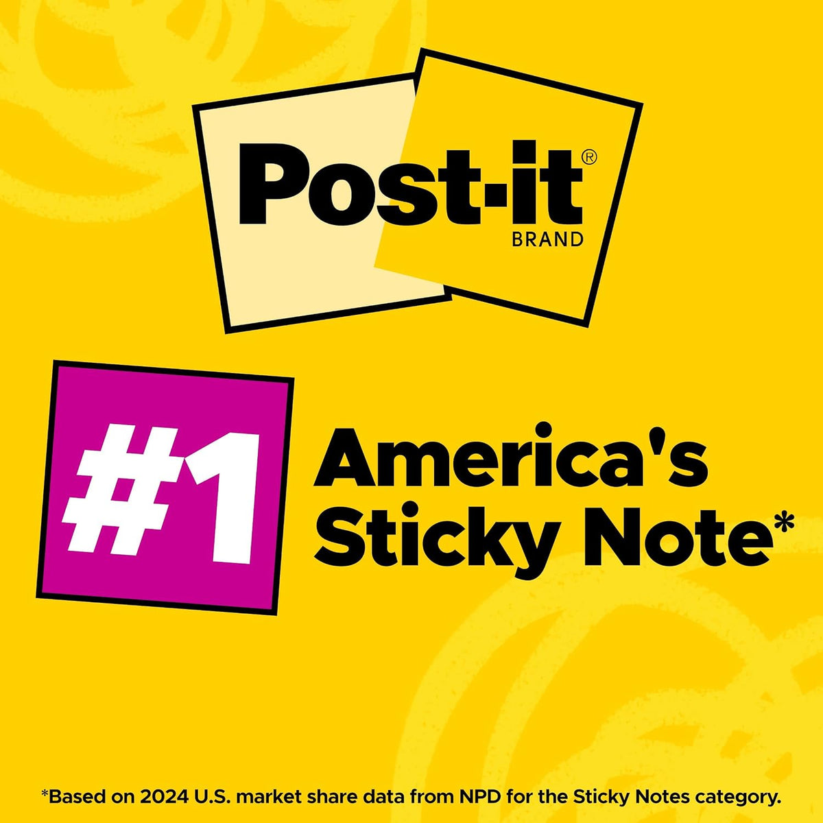 Post-it Super Sticky Notes, Multi-Size, Supernova Neons, 15 Lined Pads