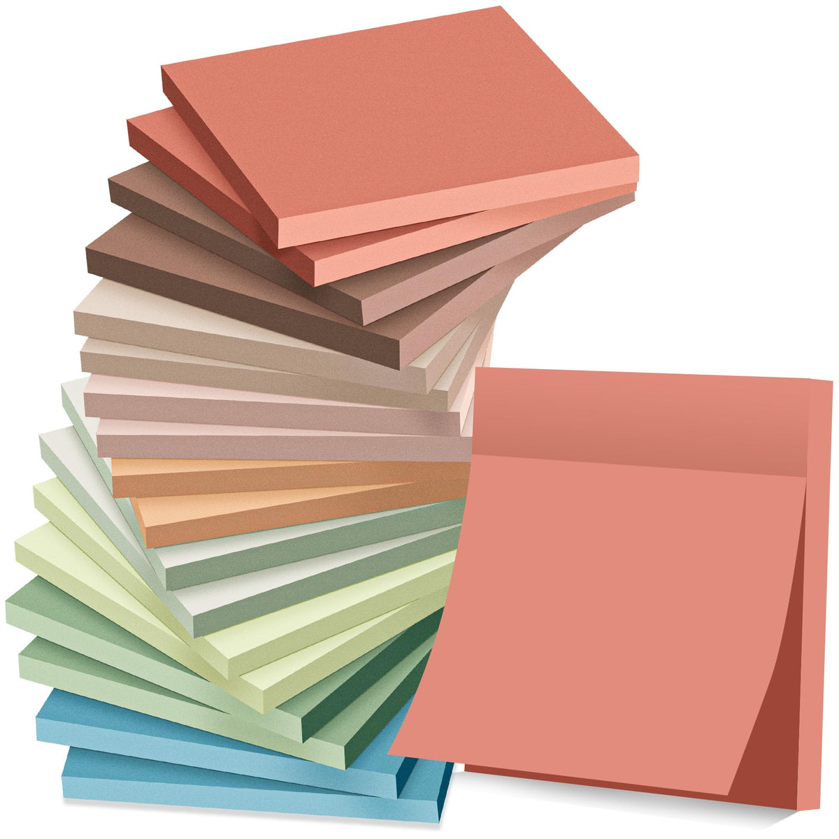 (18 Pads) Sticky Notes 3 x 3 in, Yellow Self-Stick Pads, Strong Adhesive