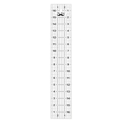 Mr. Pen- Sewing Ruler, 3 x17 Inch, Acrylic Quilting & Cutting Ruler, Non-Slip, Sewing Supplies