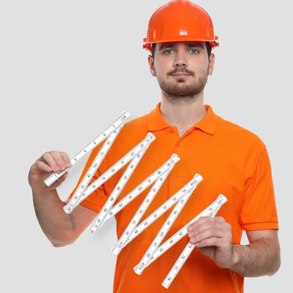 2pk Folding Ruler Yard Stick